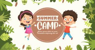Summer camp graphic