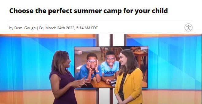 ICYMI: Baltimore's Child Summer Camp Tips on Fox 45 News - Baltimore's