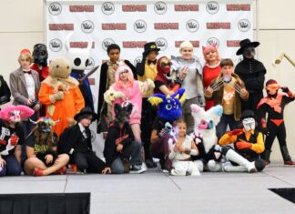 Kids wearing costumes