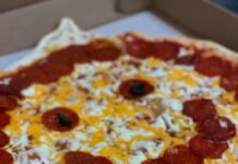 Pizza Party! The Best Pies in Baltimore Pizza with pepperoni arranged into a smiley face