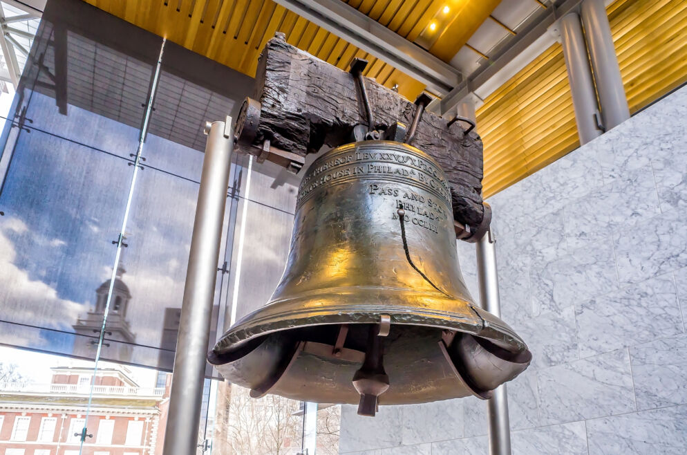 The Liberty Bell in Philadelphia, PA