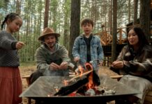 Fun Things to Do in Baltimore: April 3-5 A family roasting marshmallows over a bonfire