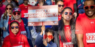 Participants in the Red Shoe Shuffle