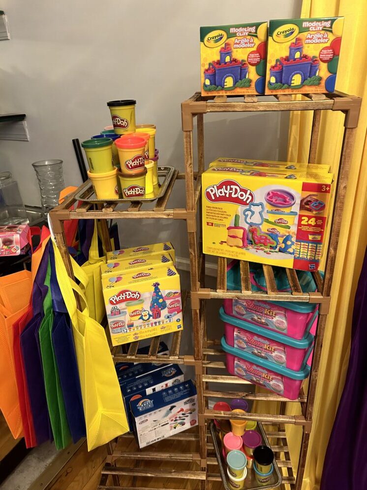 Party favors for a no-gifts party