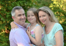 Parent You Should Know: Catrin Davies Catrin Davies (right) and family