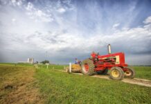 Fall Farm Festivals in Maryland A tractor driving a hayride through a farm