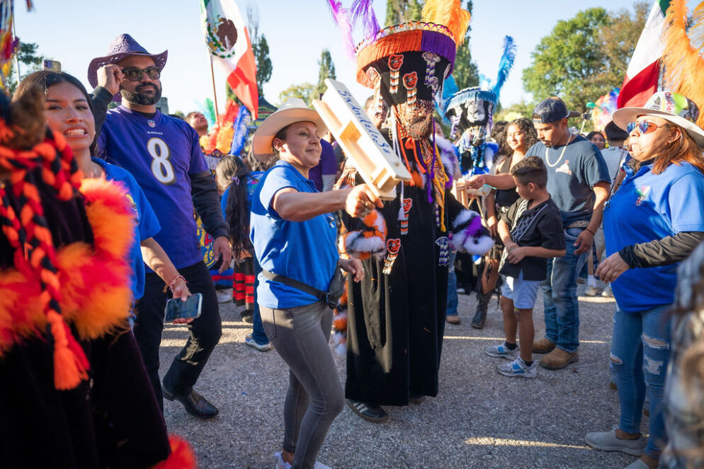 Performers at Fiesta Baltimore