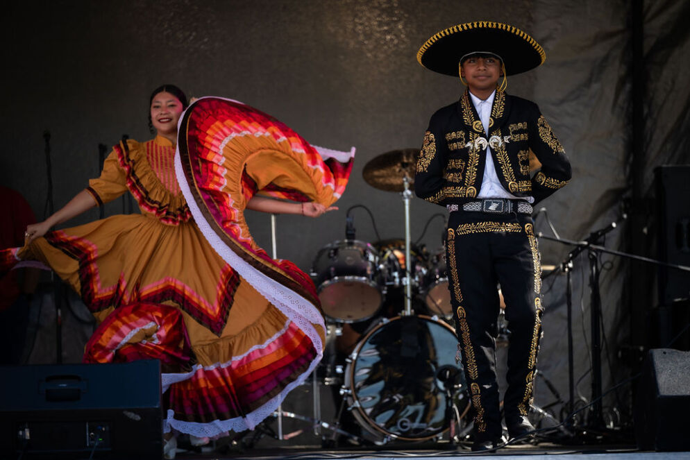 Performers at Fiesta Baltimore