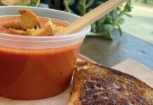 Baltimore’s Best Places for Cozy Fall Meals Grilled cheese and tomato soup from Coffee Coffee
